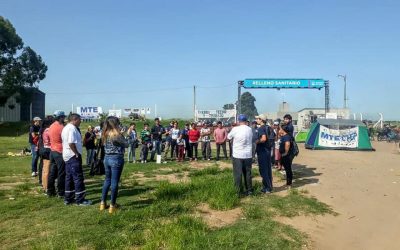 Dramática situación de los trabajadores recicladores del relleno sanitario