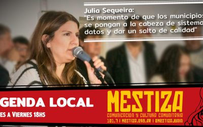 “Es momento de que los municipios se pongan a la cabeza de sistematizar algunos datos y dar un salto de calidad”