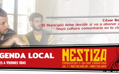 “El Municipio debe decidir si va a abonar a que haya cultura comunitaria en la ciudad”