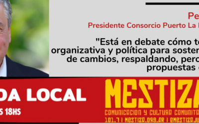 “Está en debate cómo tener la fuerza organizativa y política para sostener el proceso de cambios, respaldando, pero también con propuestas de avanzada”