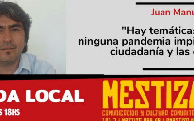 Editorial: “Hay temáticas en las que ninguna pandemia impide ejercitar ciudadanía y las deberíamos aplicar”