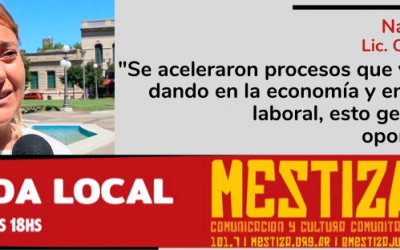 “Se aceleraron procesos que ya se venían dando en la economía y en el mercado laboral, esto genera nuevas oportunidades”