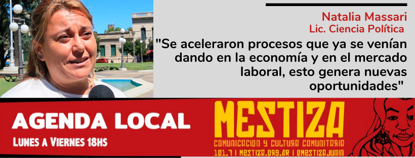 “Se aceleraron procesos que ya se venían dando en la economía y en el mercado laboral, esto genera nuevas oportunidades”