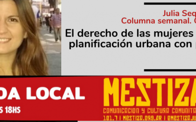 El derecho de las mujeres a la ciudad: planificación urbana con perspectiva de género.