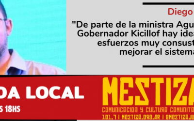 “De parte de la ministra Agustina Vila y el Gobernador Kicillof hay ideas, medidas y esfuerzos muy consustanciados con mejorar el sistema educativo”