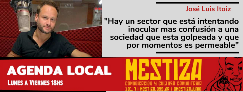 “Hay un sector que está intentando inocular mas confusión a una sociedad que esta golpeada y que por momentos es permeable”