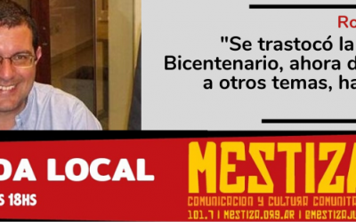 “Se trastocó la agenda del bicentenario, ahora debe abrirse a otros temas, hay un nuevo Junín”