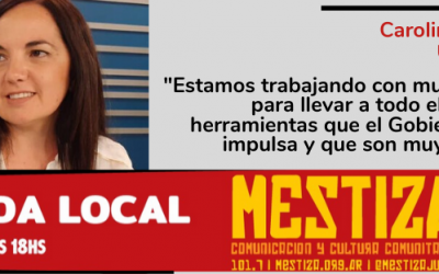 “Estamos trabajando con mucho esfuerzo para llevar a todo el territorio las herramientas que el Gobierno Nacional impulsa y que son muy importantes”