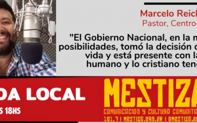 “El Gobierno Nacional, en la medida es sus posibilidades, tomó la decisión de priorizar la vida y está presente con la gente. En lo humano y lo cristiano tengo felicitarlo”