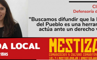 “Buscamos difundir que la Defensoría del Pueblo es una herramienta que actúa ante un derecho vulnerado”