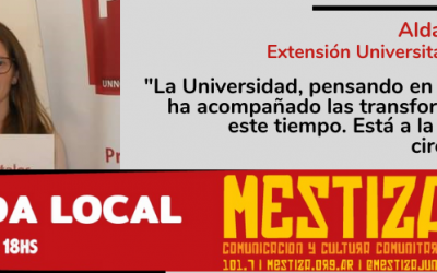 “La Universidad, pensando en su rol social, ha acompañado las transformaciones de este tiempo. Está a la altura de las circunstancias”