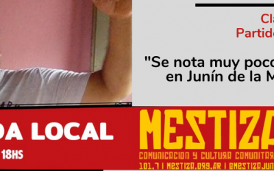 “Se nota muy poco el trabajo en Junín de la Mesa Social municipal”