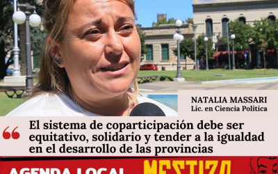 “El sistema de coparticipación debe ser equitativo, solidario y tender a la igualdad en el desarrollo de las provincias”