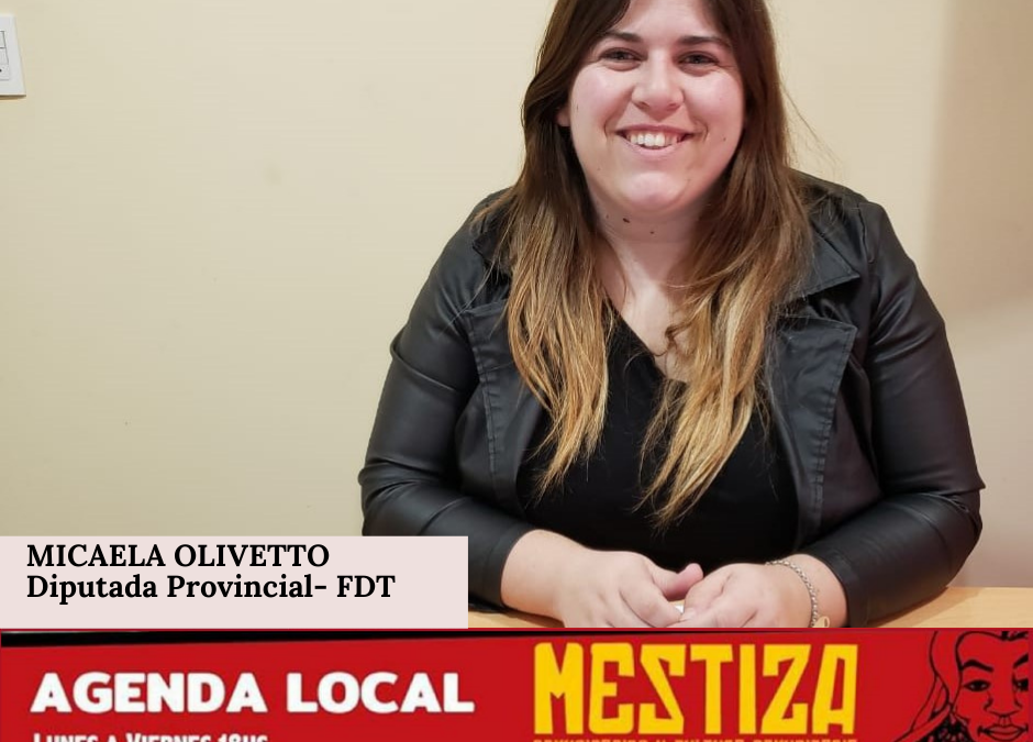 Mica Olivetto. Diputada Provincial
