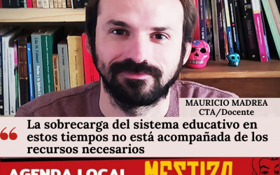 “La sobrecarga del sistema educativo en estos tiempos no está acompañada de los recursos necesarios”