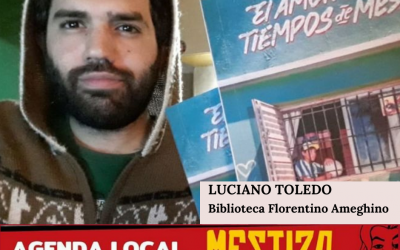 Luciano Toledo. Biblioteca  Florentino Ameghino.