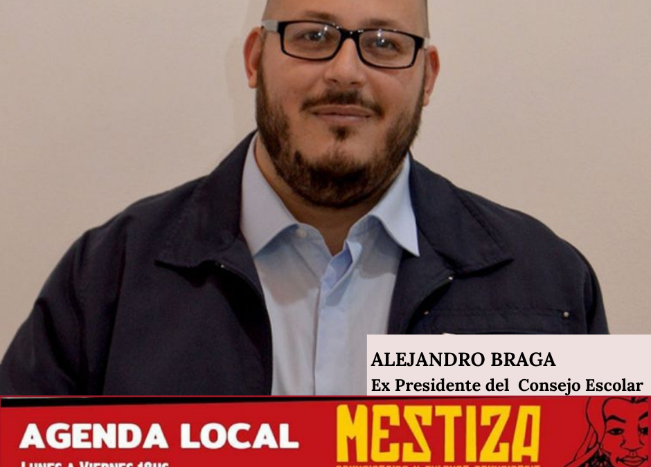 Alejandro Braga. Ex Presidente del Consejo Escolar.